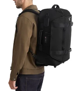 ALPHA BRAVO Omvormbare handbagage rugzak met twee wielen